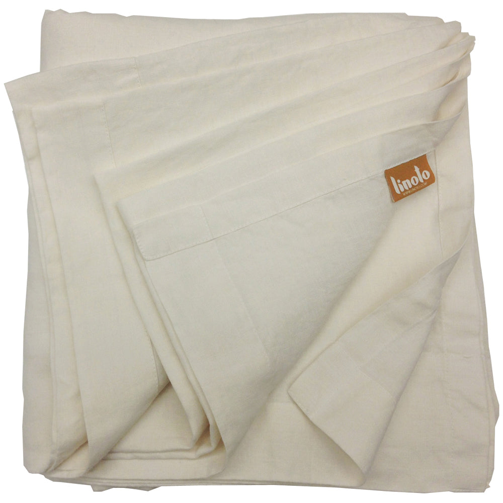 Ivory Linen Flat Sheet