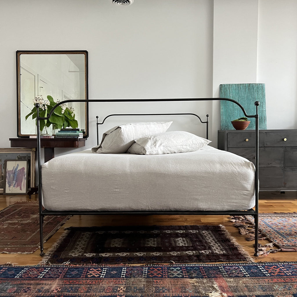 Oatmeal Linen Fitted Sheet