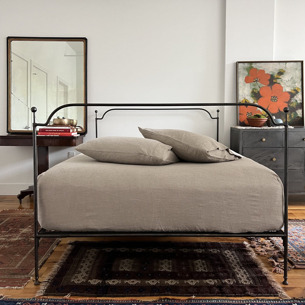 Flax Linen Fitted Sheet