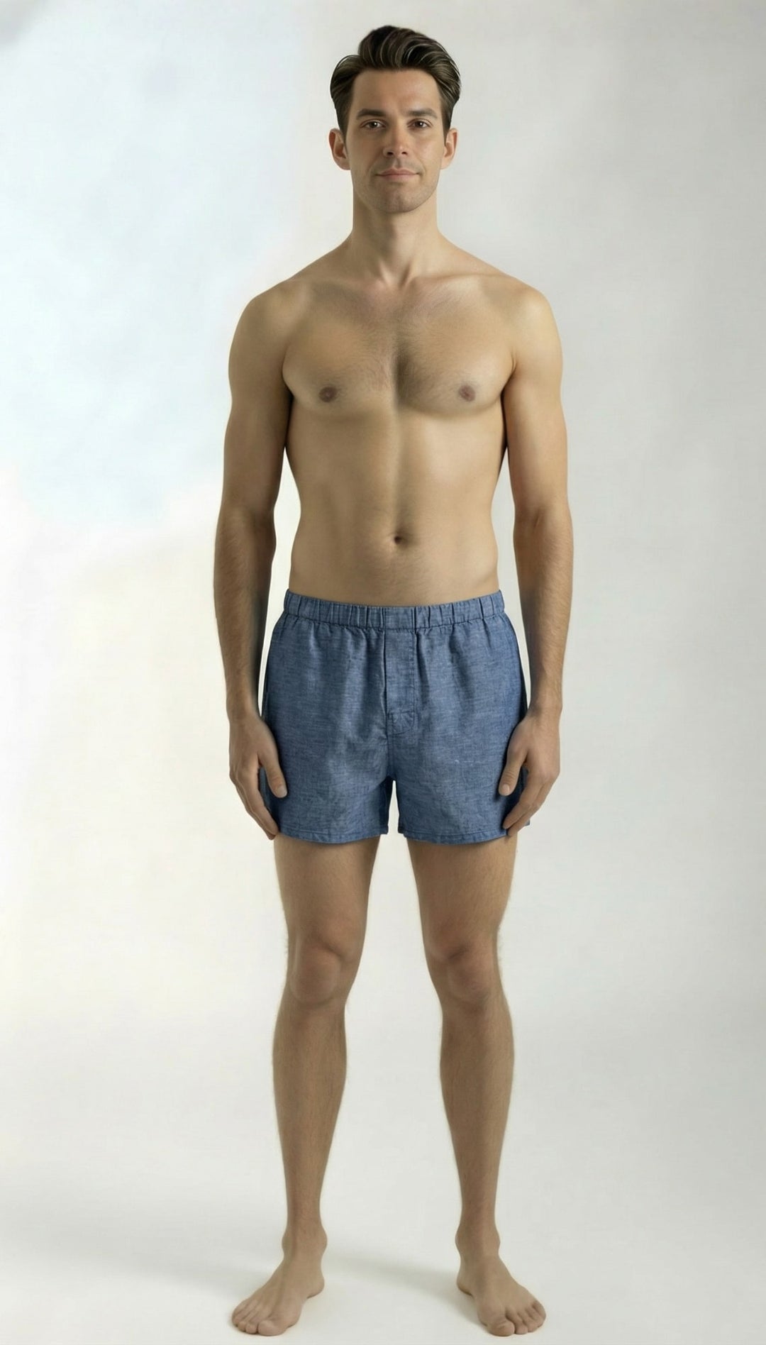 Indigo Boxer Shorts