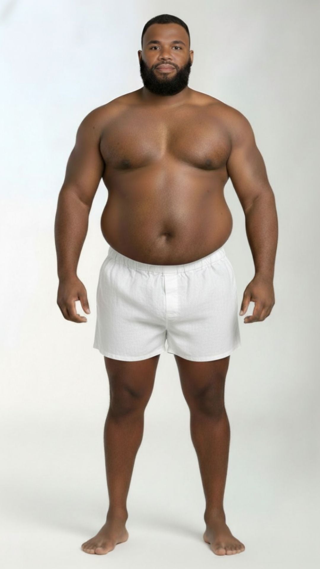 XS White Boxer Shorts - 30