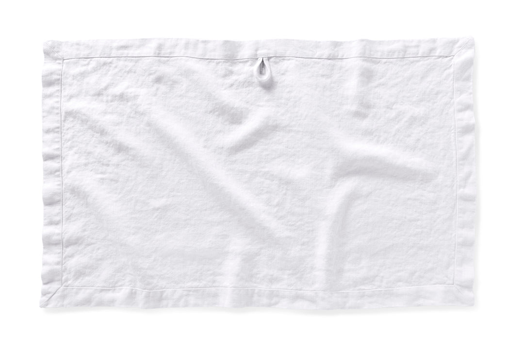 White Linen Spa Bath Sheet