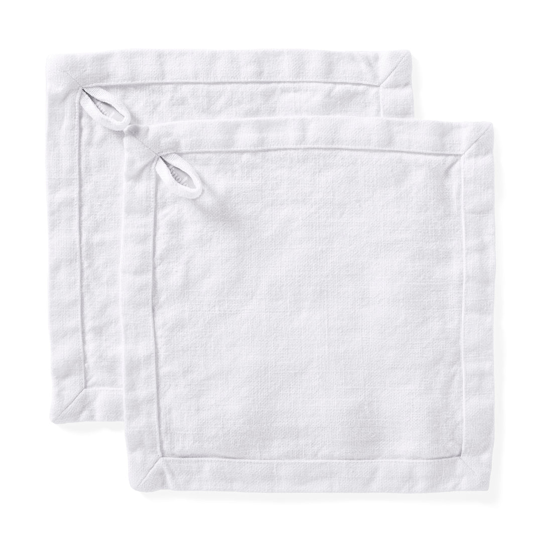 White Linen Spa Wash Cloth