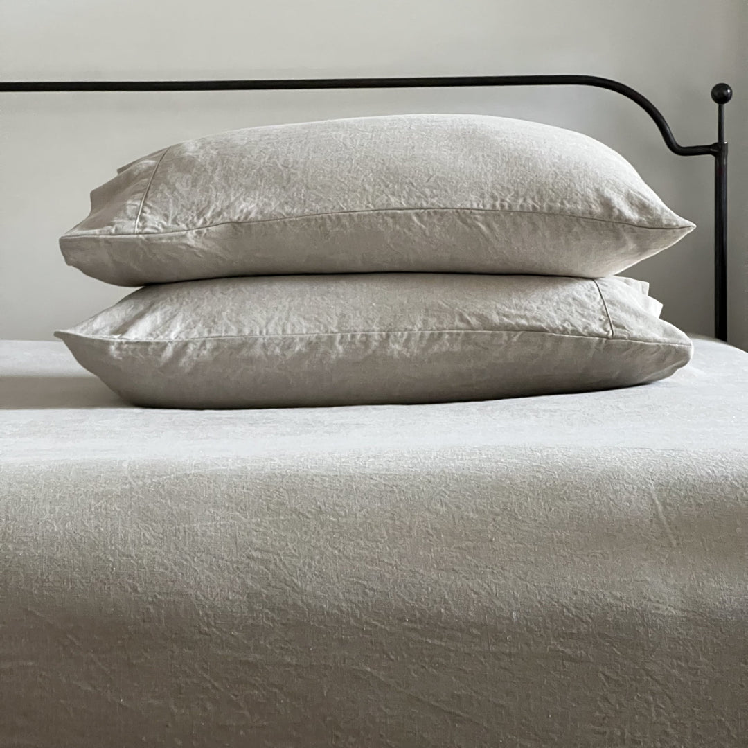 Eco Natural Belgian Linen Pillow case