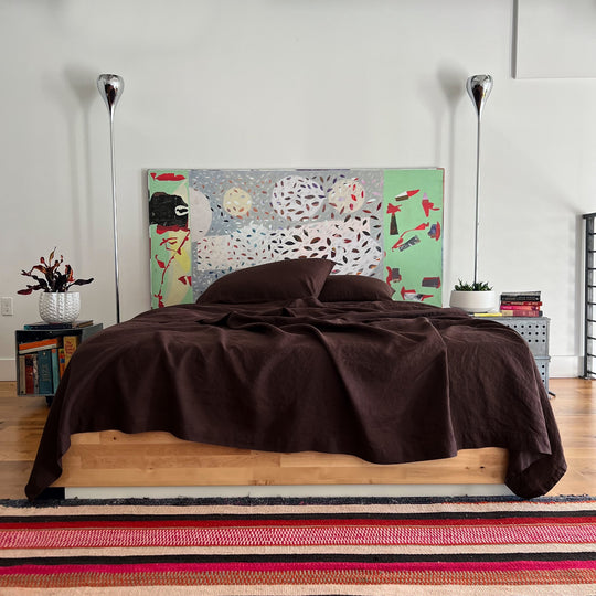 Linen Flat Sheets | https://www.linoto.com