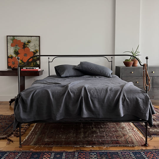 Linen Flat Sheets | https://www.linoto.com