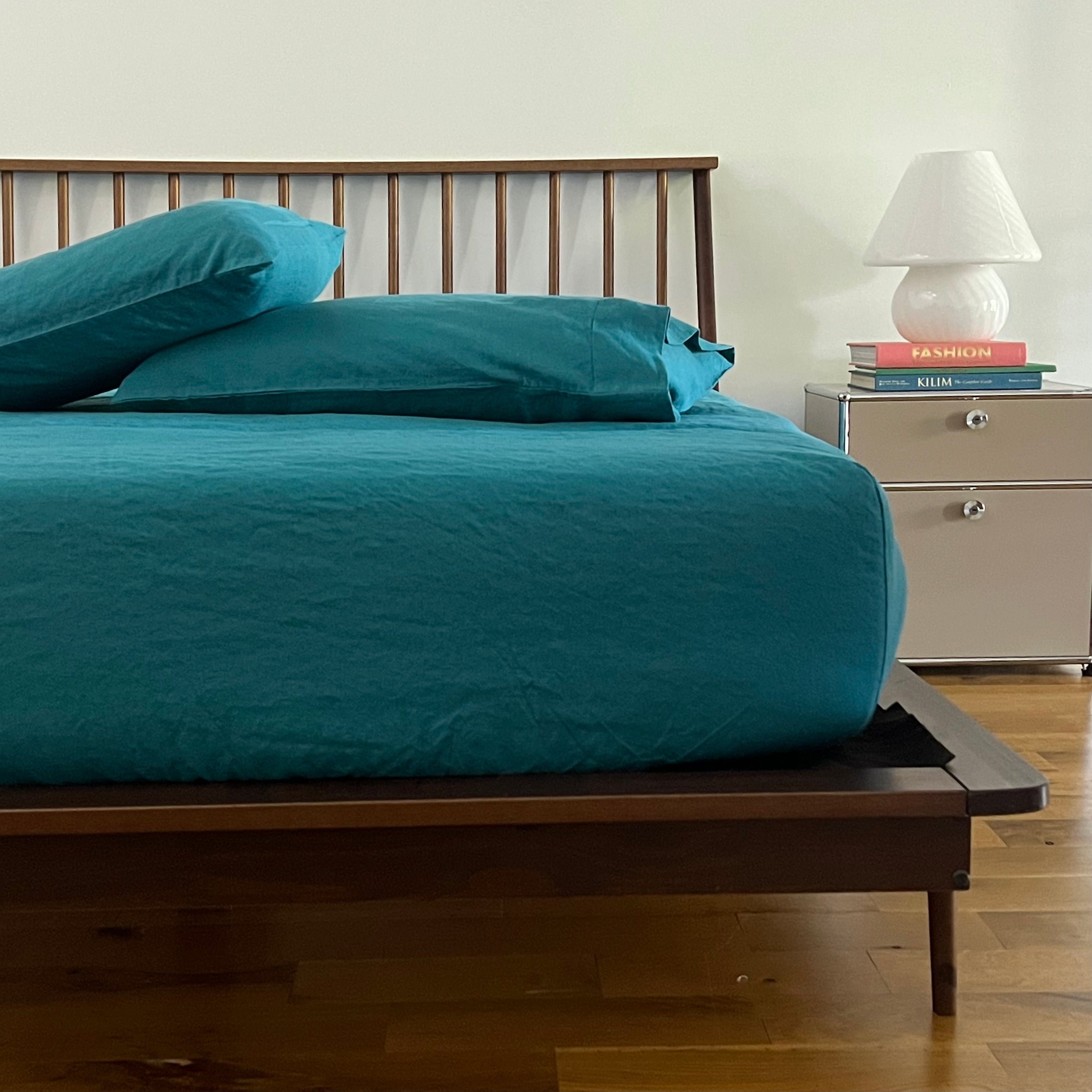Linoto Linen Fitted Sheet - Thumbnail 4