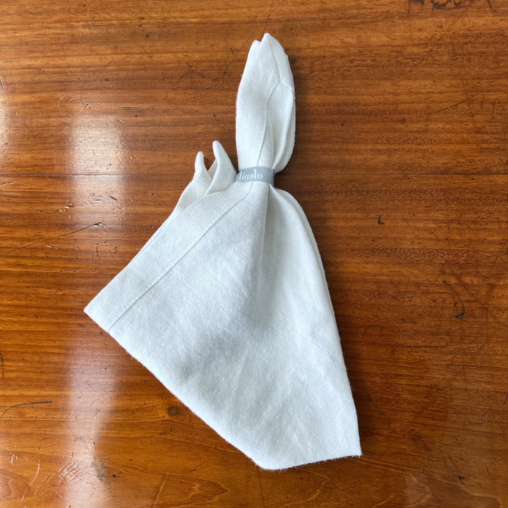 white napkins 100% linen 
