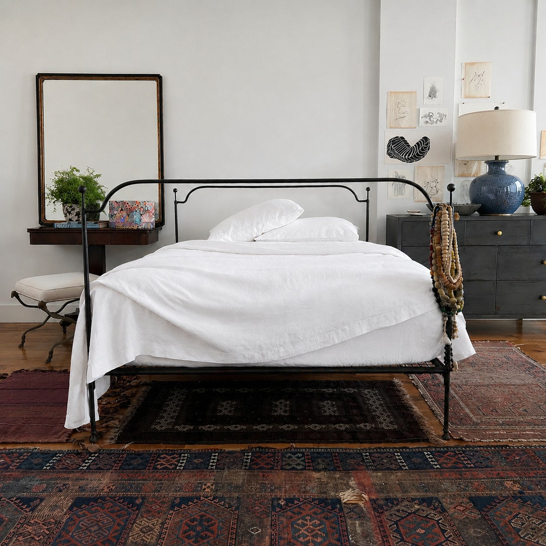White Linen Sheet Set from $610.00